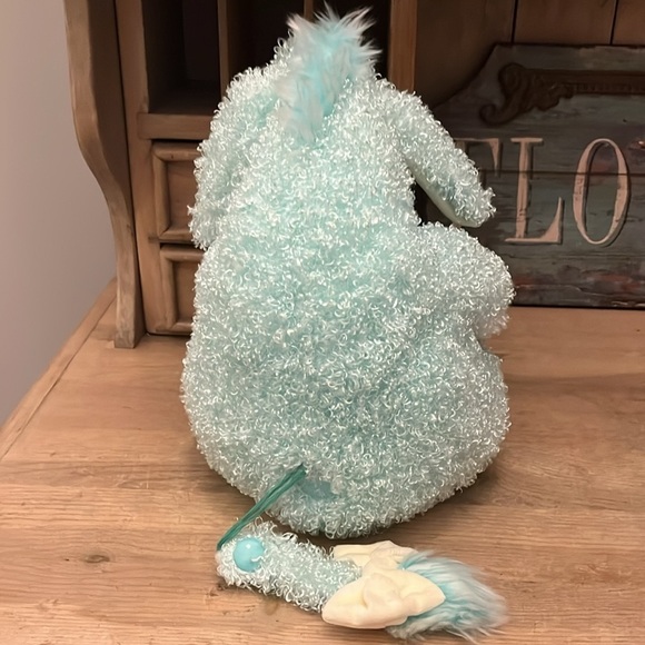 Disney Eeyore Plush Exclusive Aqua Stuffed Animal Rare Winnie the Pooh Tail - Picture 5 of 10